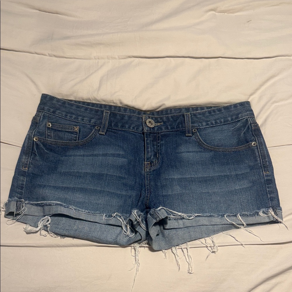 Guess Dark Blue Jean Shorts